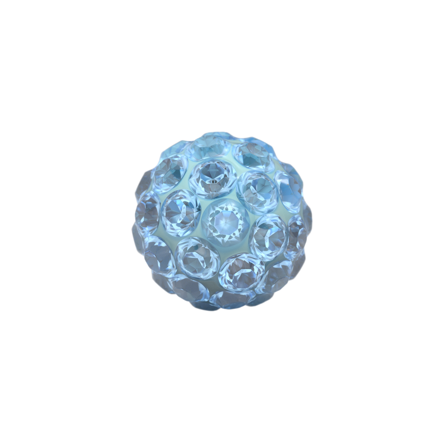 Sensitive by STUDEX® Fireball Aquamarine Tube Cube