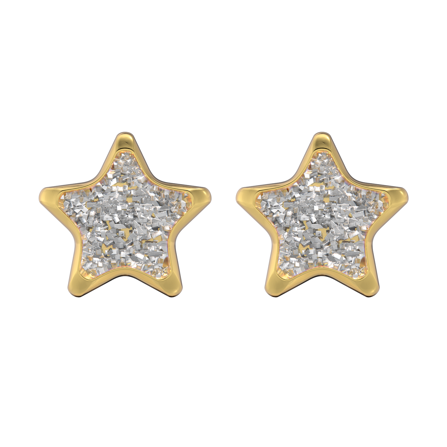 Sensitive by STUDEX®  Glitter White Star Tube Cube