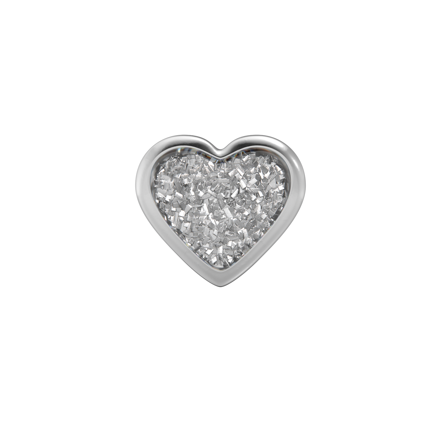 Sensitive by STUDEX®  Glitter White Heart Tube Cube