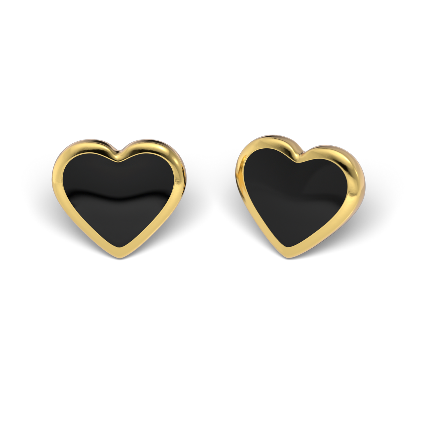 Sensitive by STUDEX®  Black Heart Tube Cube