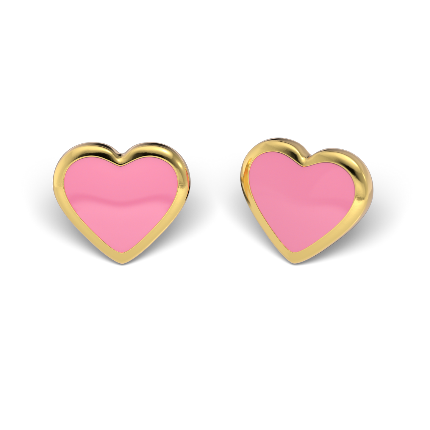 Sensitive by STUDEX®  Pink Heart Tube Cube