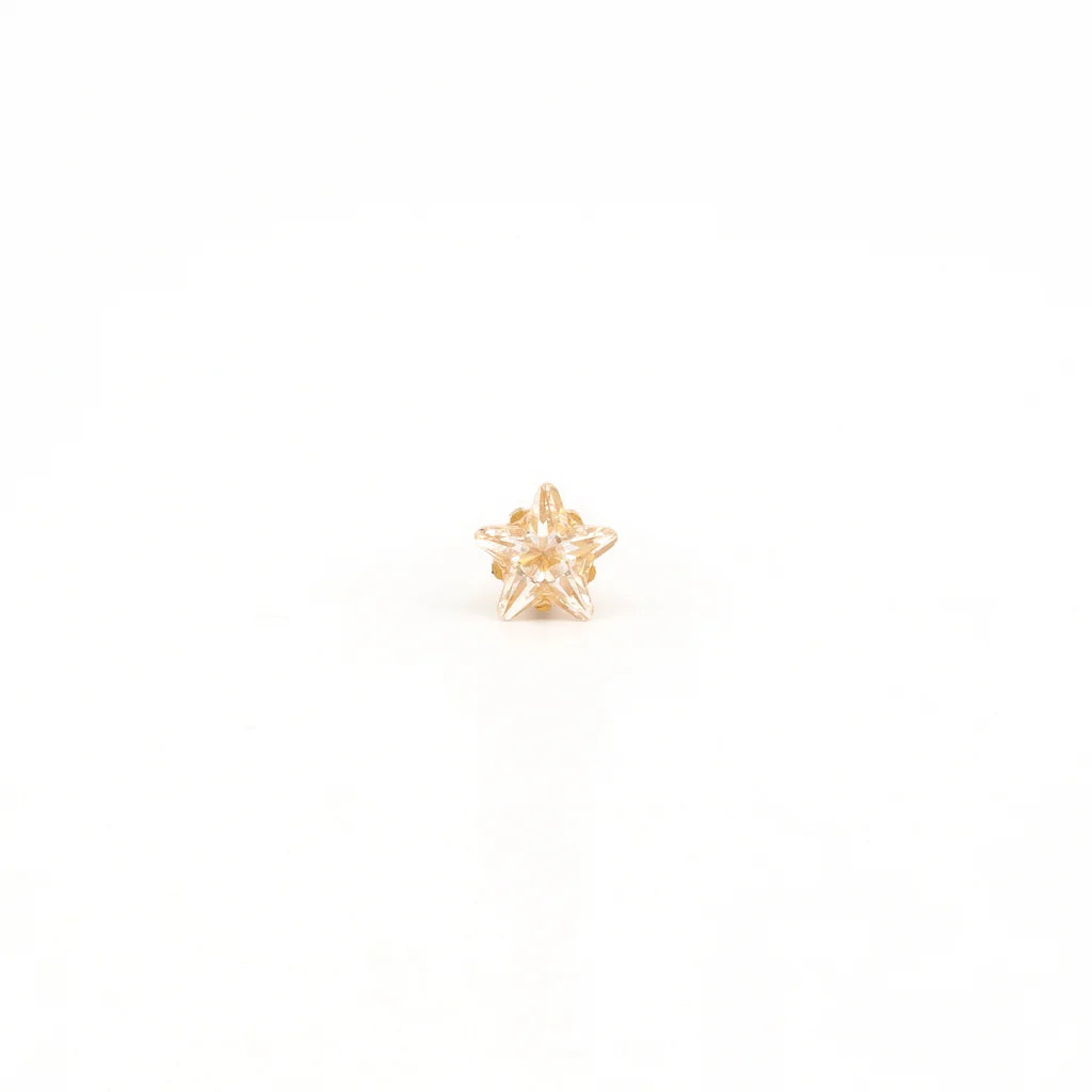 Sensitive by STUDEX® Cubic Zirconia Star Cut -Black Box