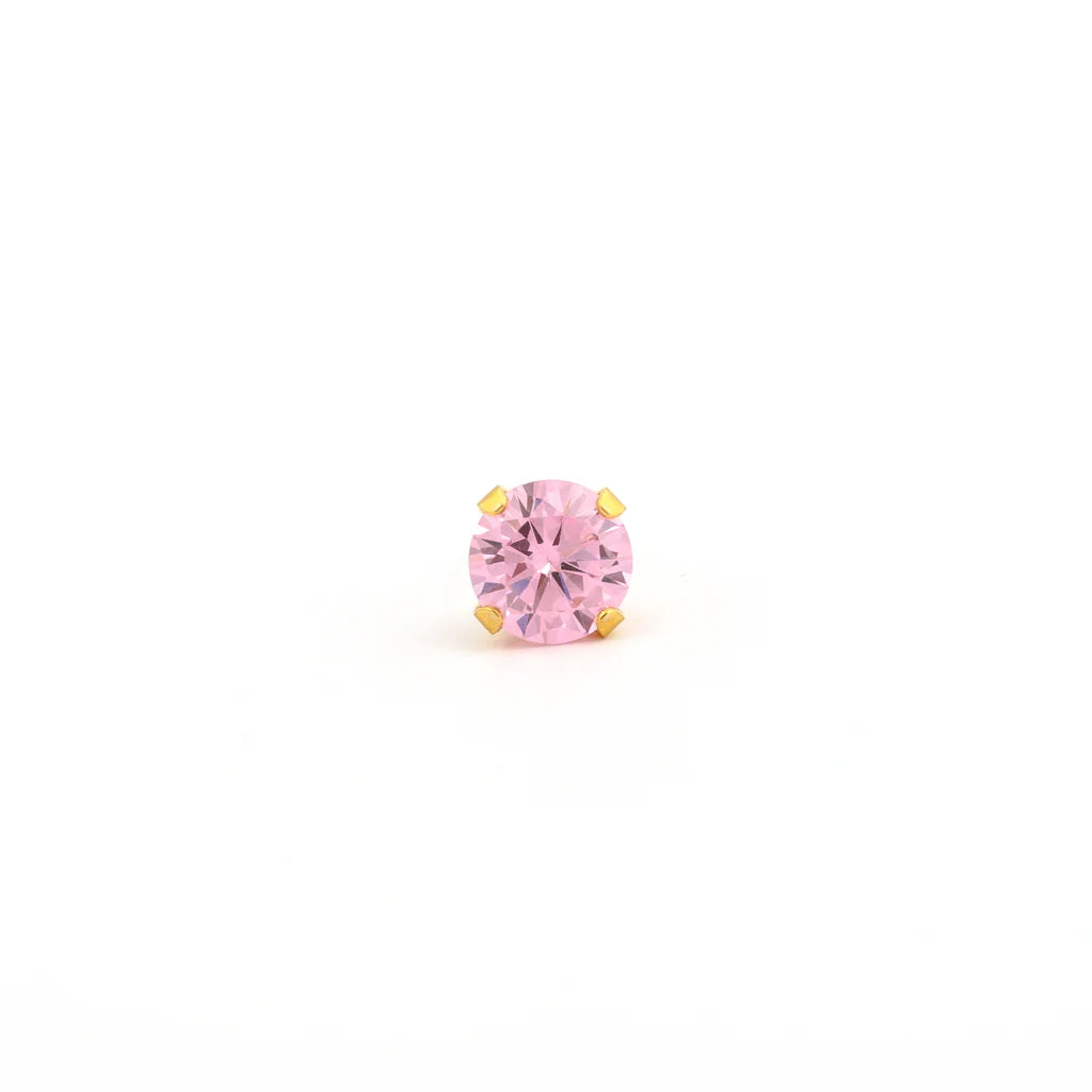 Sensitive by STUDEX® Cubic Zirconia Pink -Black Box